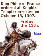 The connection between the Friday the 13th superstition and the Knights Templar was popularized in the 2003 novel The Da Vinci Code. 